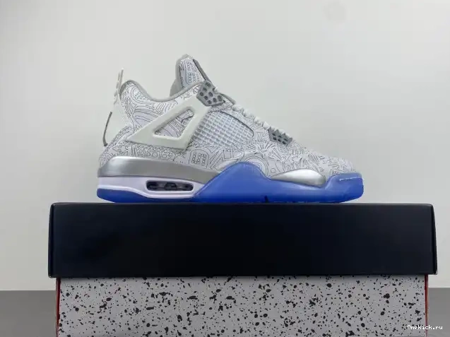 One Kick Jordan Laser 4 Anniversary Retro 30th 705333-105 0609